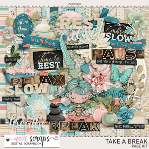Take a Break - Page Kit - by Neia Scraps