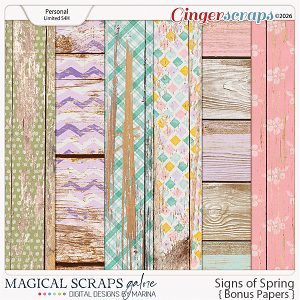 Signs of Spring (bonus papers)