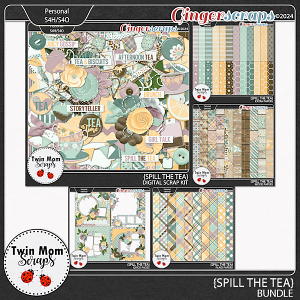 Spill the Tea - BUNDLE by Twin Mom Scraps