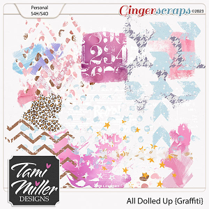 All Dolled Up Graffiti by Tami Miller Designs