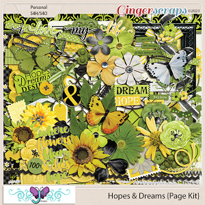 Hopes & Dreams {Page Kit} by Triple J Designs