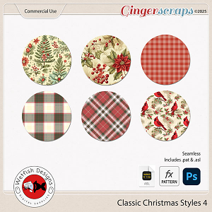 Classic Christmas Styles 4 by Wetfish Designs   