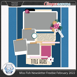 Miss Fish Newsletter Freebie February 2022