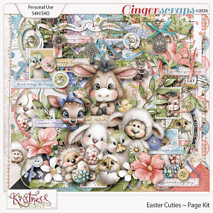 Easter Cuties Page Kit