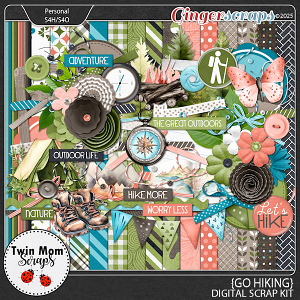 Go Hiking - KIT by Twin Mom Scraps