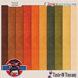 Taste Of Tuscany Solid Papers By The Brit Chick