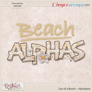 Sun of a Beach Alphabets