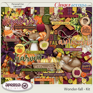 Wonderfall - Kit by Aprilisa Designs
