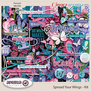 Spread Your Wings - Kit by Aprilisa Designs