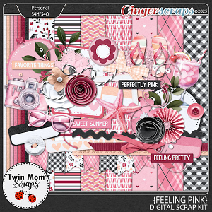 Feeling Pink - KIT by Twin Mom Scraps