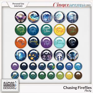 Chasing Fireflies Flairs by Aimee Harrison