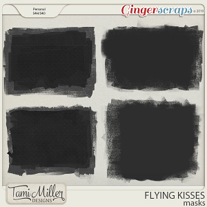 Flying Kisses Masks by Tami Miller Designs