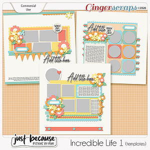 {CU} Incredible Life 1 Templates By JB Studio