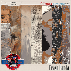 Trash Panda Artsy Papers By The Brit Chick