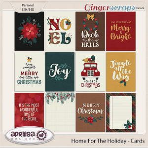 Home For The Holiday - Cards by Aprilisa Designs
