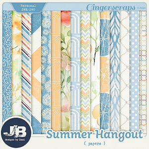 Summer Hangout Papers by JB Studio