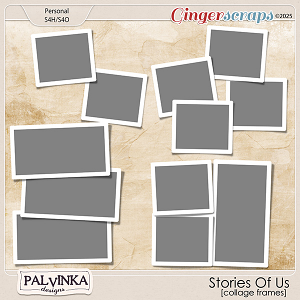 Stories Of Us Collage Frames by Palvinka Designs