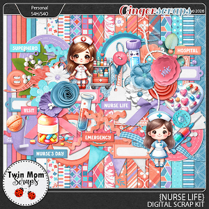 Nurse Life - KIT by Twin Mom Scraps