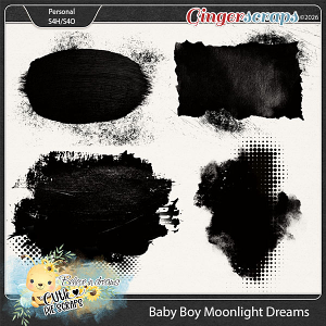 Baby Boy Moonlight Dreams Photo Masks