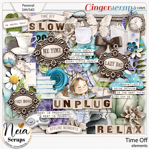 Time Off - Elements - by Neia Scraps