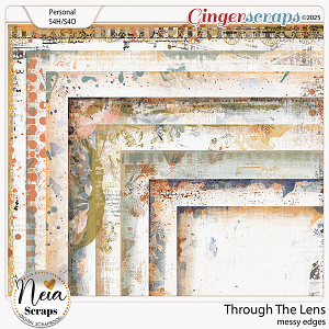 Through The Lens - Messy Edges - by Neia Scraps