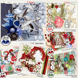 2020 Christmas Mini Kit Bundle by ADB Designs