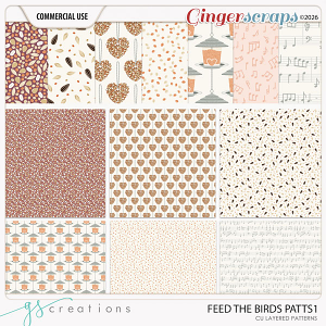 Feed the Birds Patts1 (CU) by GS Creations