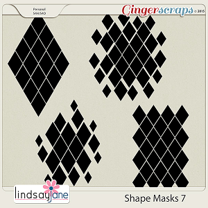 Shape Masks 7 by Lindsay Jane