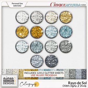 Rayo de Sol Glitters by Aimee Harrison