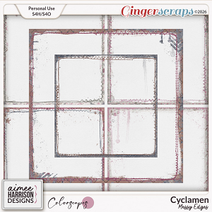 Cyclamen Messy Edges by Aimee Harrison Cyclamen Messy Edges by Aimee Harrison