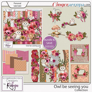 Owl be seeing you Collection by Scrapbookcrazy Creations