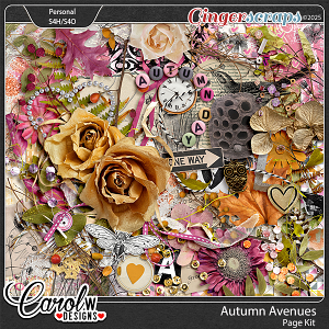 Autumn Avenues-Page Kit