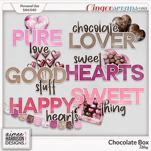 Chocolate Box Titles by Aimee Harrison