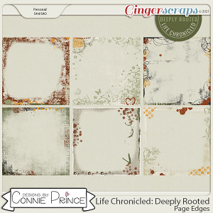 Life Chronicled: Deeply Rooted - Page Edges by Connie Prince