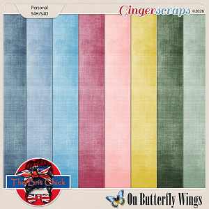 On Butterfly Wings Solid Papers By The Brit Chick 