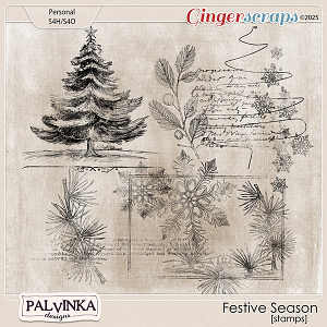Festive Season Stamps by Palvinka Designs