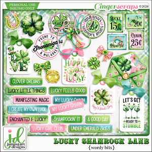 Lucky Shamrock Lane {Wordy Bits}