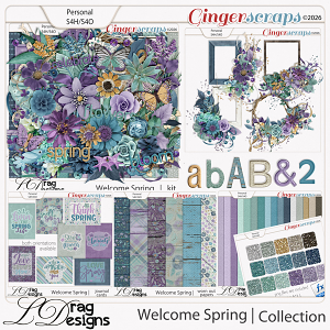 Welcome Spring: The Collection by LDragDesigns