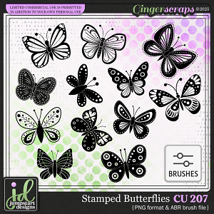 CU & PU 207 ~ Butterflies