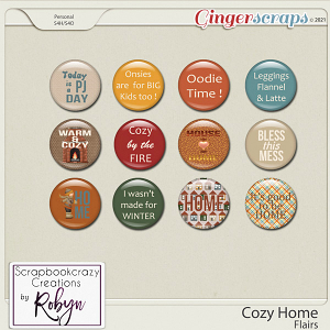 Cozy Home Flairs by Scrapbookcrazy Creations