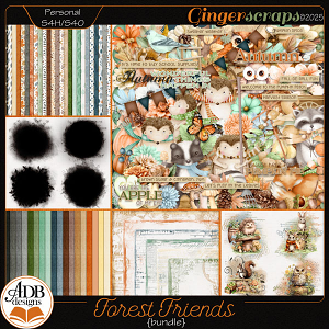 Forest Friends Bundle by ADB Designs