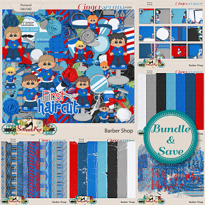 Barber Shop Bundle by The Scrappy Kat