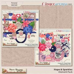 Hope And Sparkles Element Pack by Moore Blessings Digital Design 