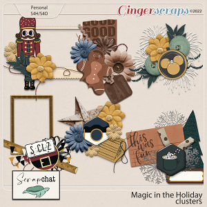 Magic in the Holiday Clusters by ScrapChat Designs