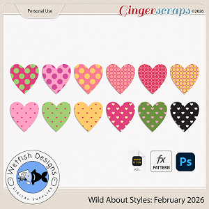 Wild About Styles: February 2026 by Wetfish Designs  