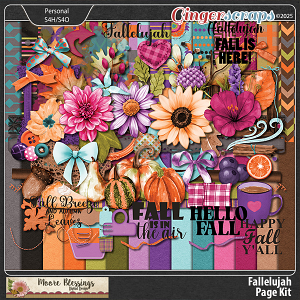 Fallelujah Page Kit by Moore Blessings Digital Design