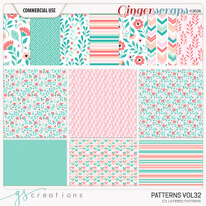 Patterns Vol32 (CU) by GS Creations