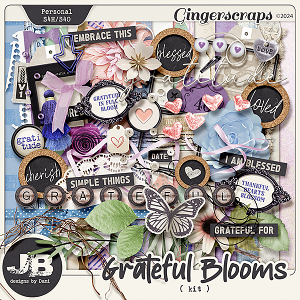 Grateful Blooms Kit by JB Studio