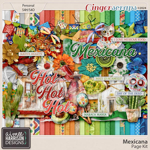 Mexicana Page Kit by Aimee Harrison