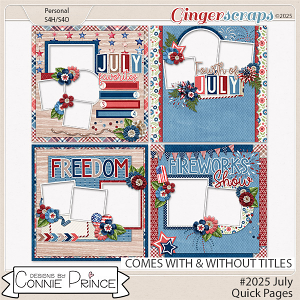 #2025 July – Quick Pages by Connie Prince